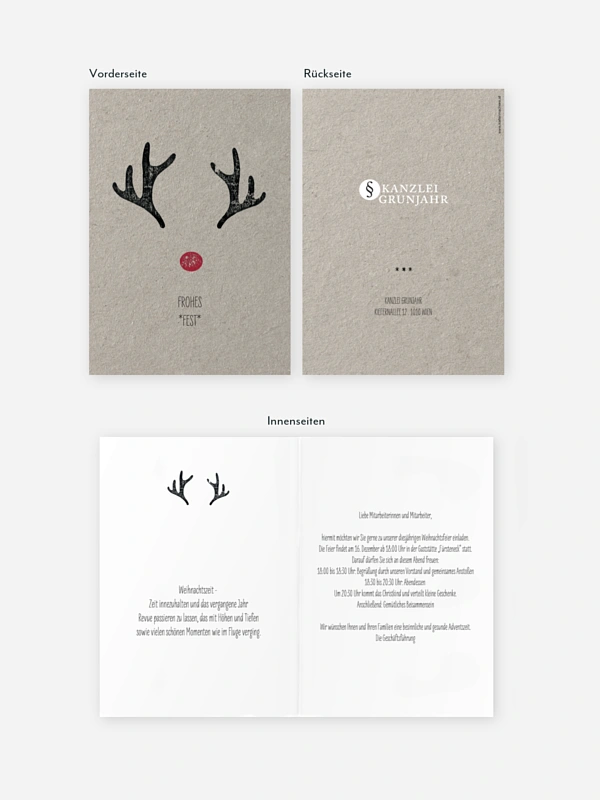Weihnachtsfeier Rudolph