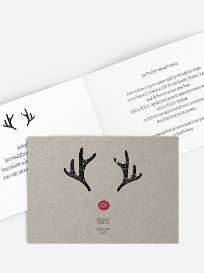 Weihnachtsfeier Rudolph 