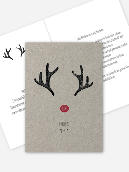 Weihnachtsfeier Rudolph 