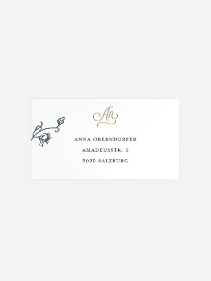 Empfängeraufkleber Geburtstag Magische Momente