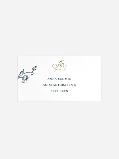 Empfängeraufkleber Geburtstag Magische Momente