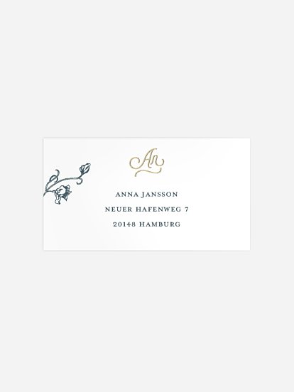 Empfängeraufkleber Geburtstag Magische Momente