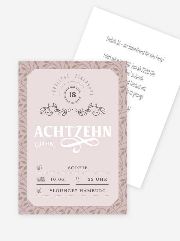 Alte Zeiten