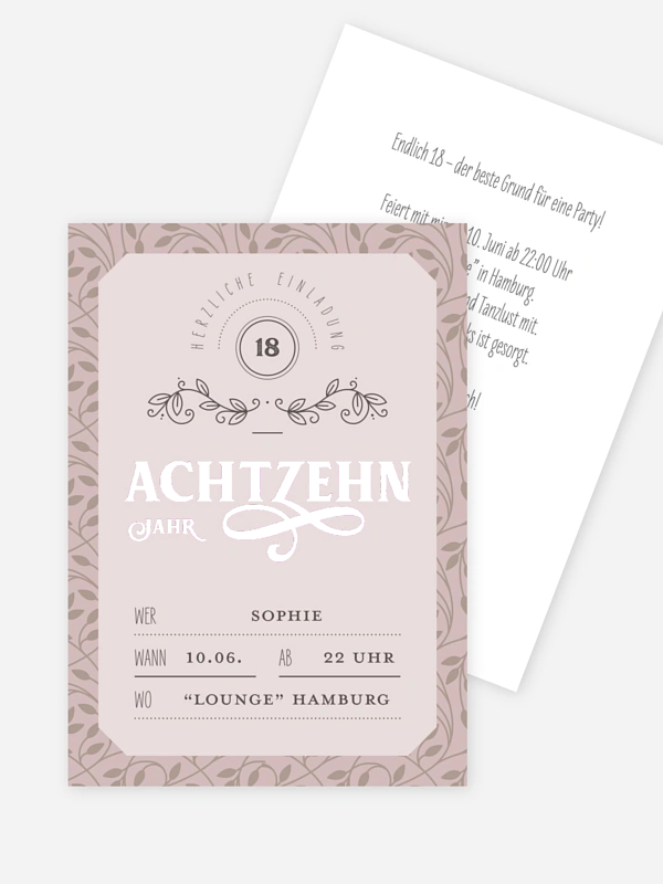 Alte Zeiten