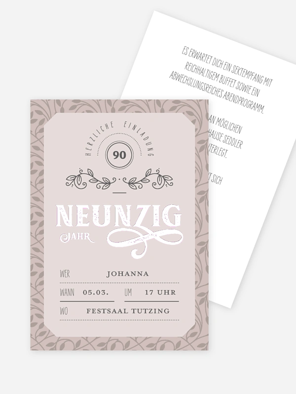 Alte Zeiten
