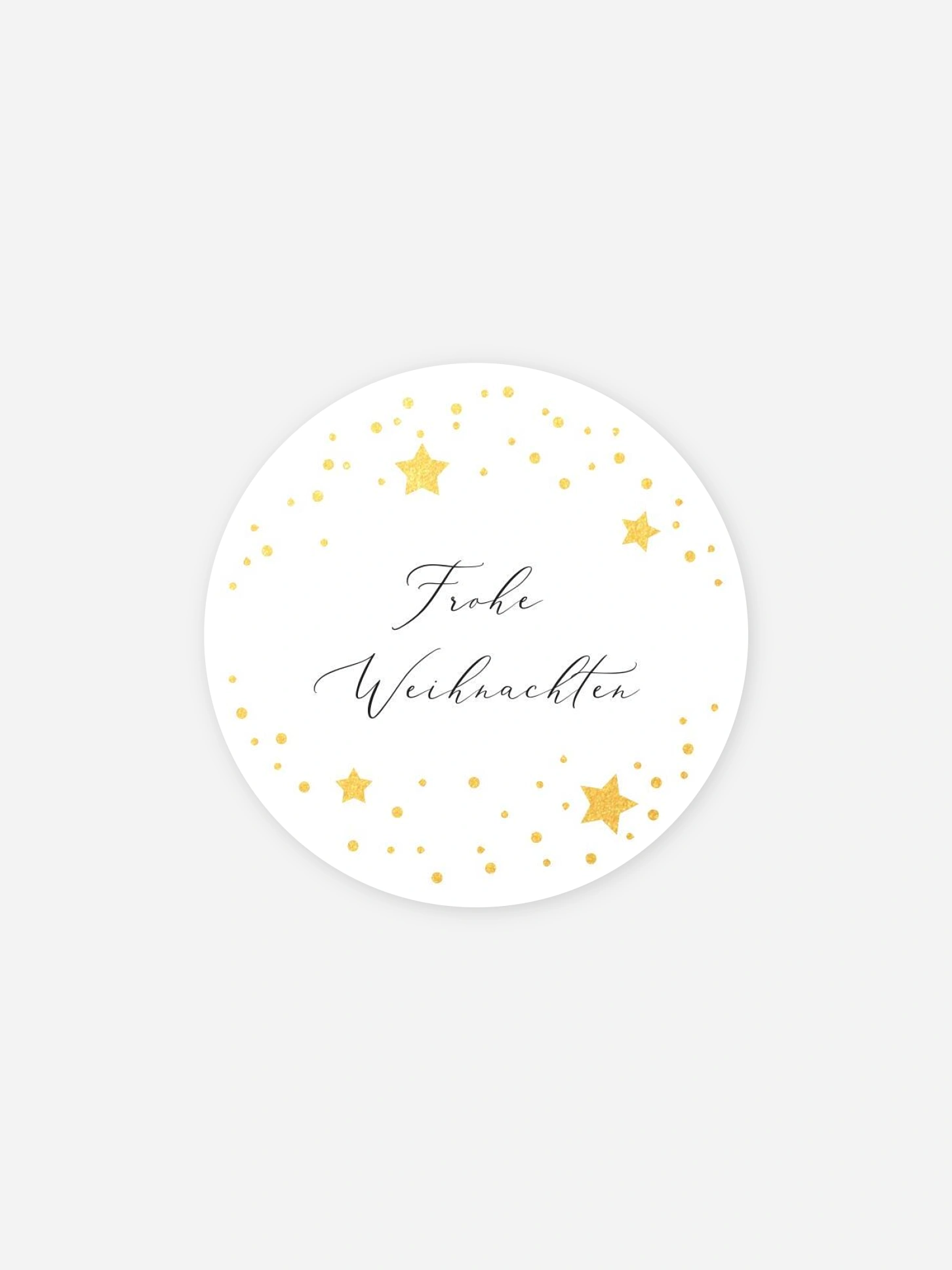 Geschenkaufkleber Weihnachten Weihnachtslaune