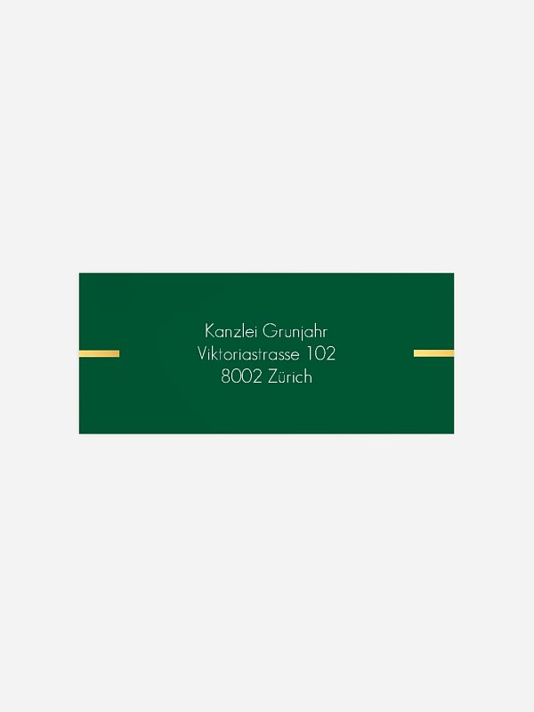 Kalligraphietanne Kraftpapier
