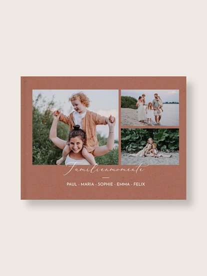 Fotobuch Hardcover Bildertrio