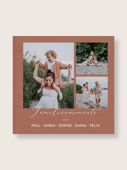 Fotobuch Hardcover Bildertrio