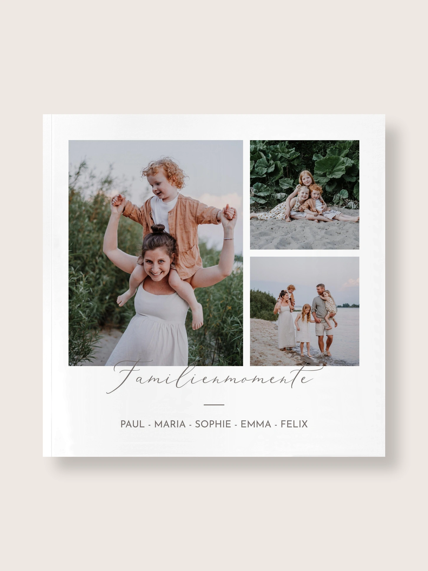 Fotobuch Softcover Bildertrio
