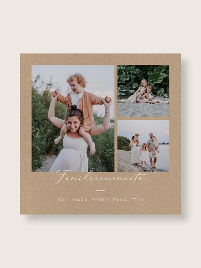 Fotobuch Softcover Bildertrio