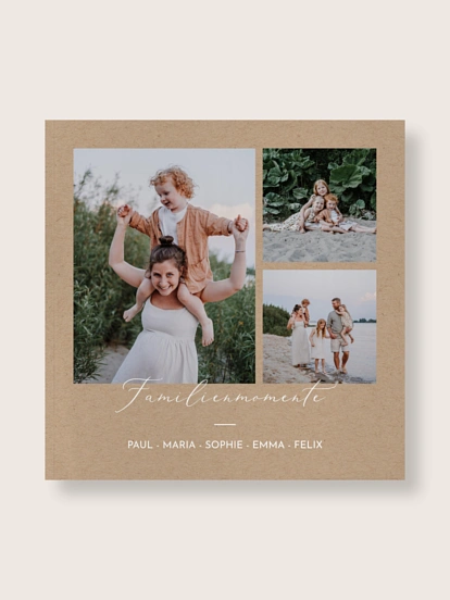 Fotobuch Softcover Bildertrio