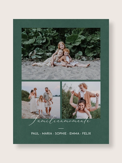 Fotobuch Softcover Bildertrio