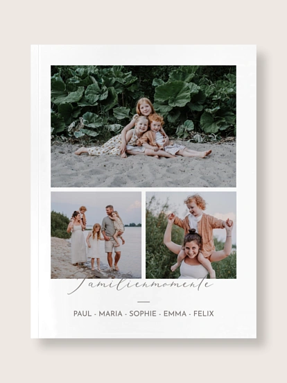 Fotobuch Softcover Bildertrio