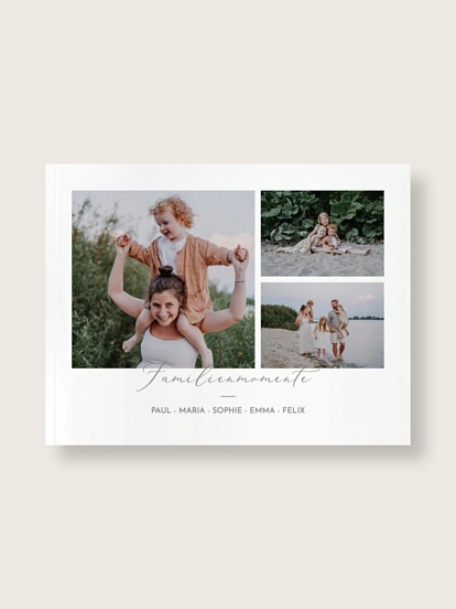 Fotobuch Softcover Bildertrio