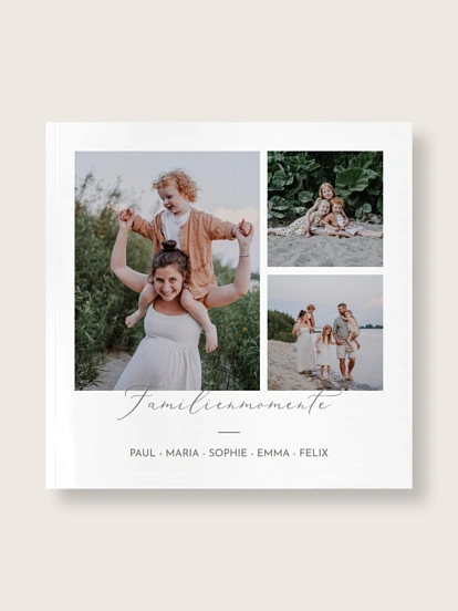 Fotobuch Softcover Bildertrio