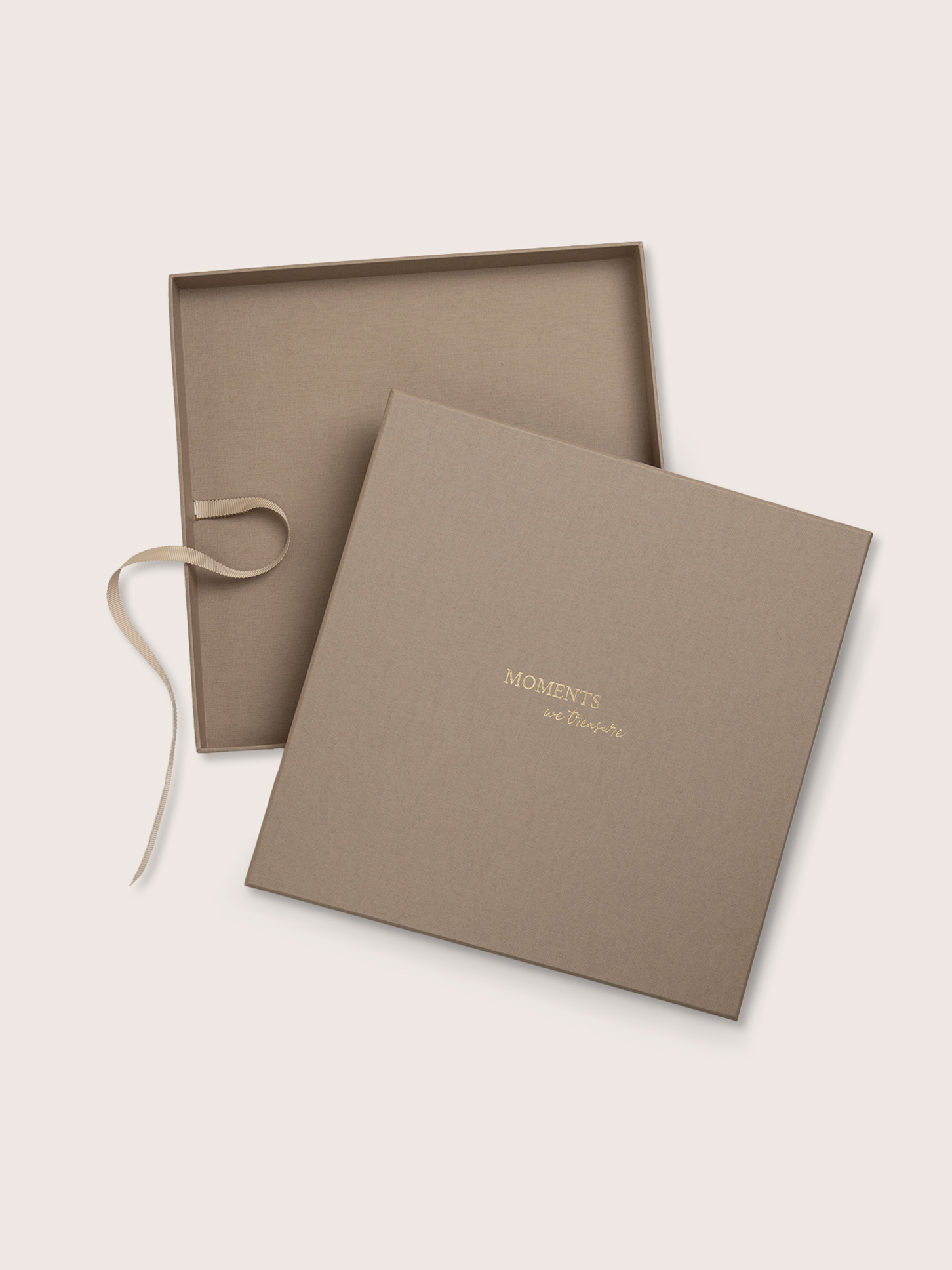 Coffret album photo Carré