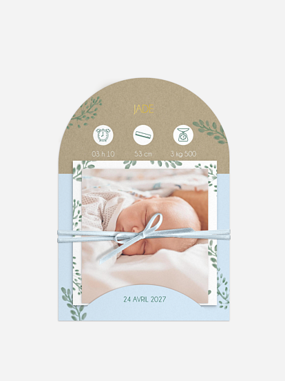 Faire-part naissance Moment magique