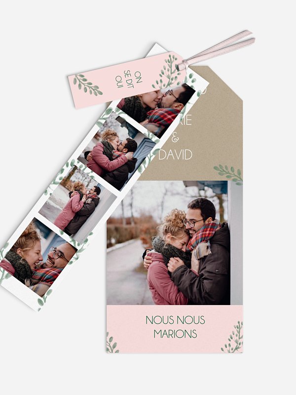Faire-part de mariage Moment magique
