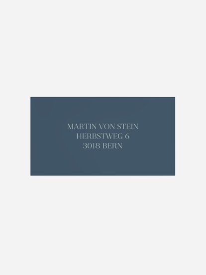 Empfängeraufkleber Geburtstag Partypost