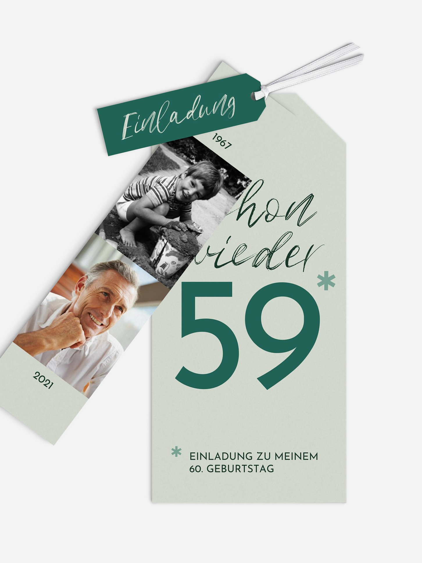 Einladung 60. Geburtstag Asterisk