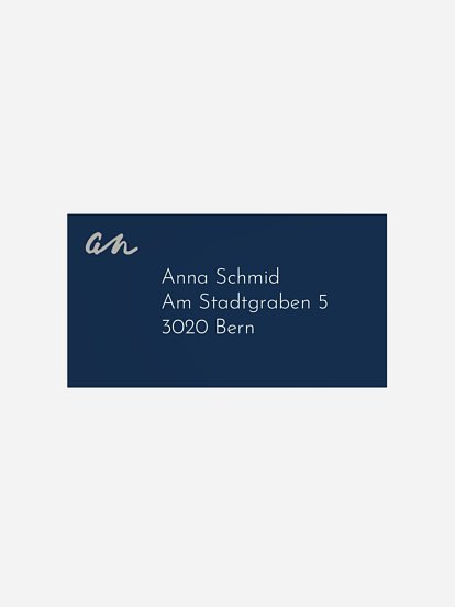 Empfängeraufkleber Geburtstag Time to shine