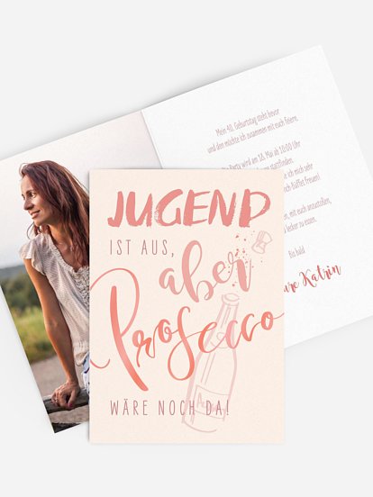 Einladung 40. Geburtstag Für immer jung