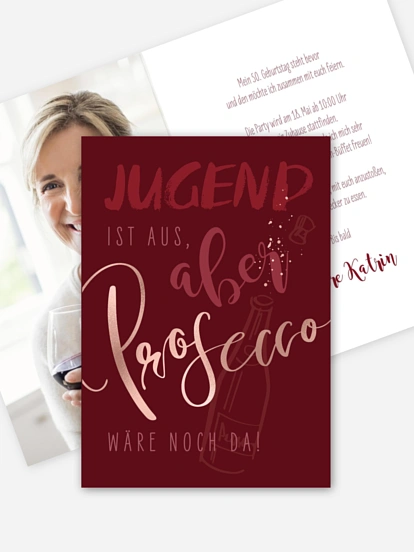 Einladung 50. Geburtstag Für immer jung