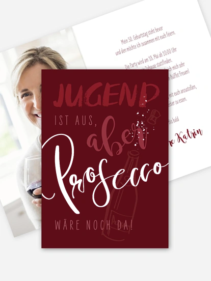 Einladung 50. Geburtstag Für immer jung