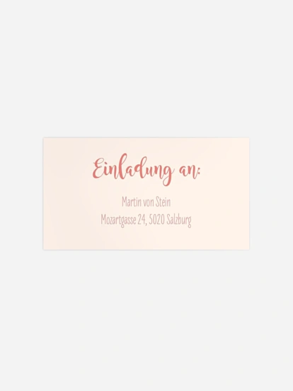 Empfängeraufkleber Geburtstag Für immer jung