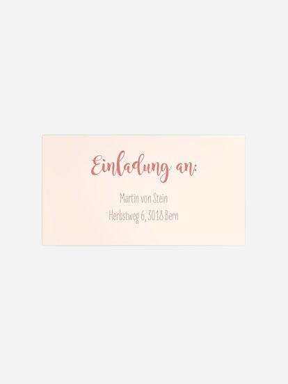 Empfängeraufkleber Geburtstag Für immer jung