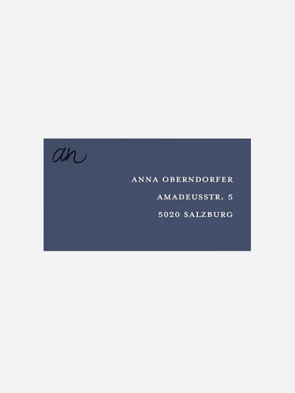 Empfängeraufkleber Geburtstag Pure Glamour