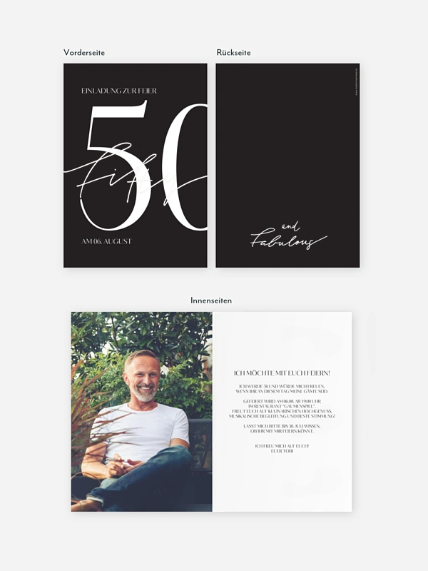Einladung 50. Geburtstag Legendary