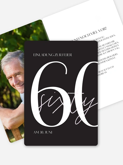 Einladung 60. Geburtstag Legendary