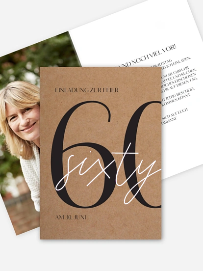 Einladung 60. Geburtstag Legendary