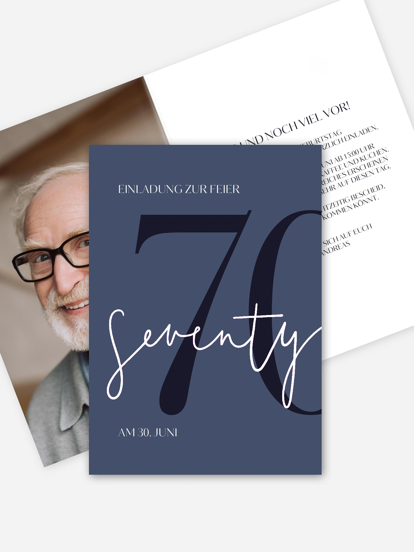 Einladung 70. Geburtstag Legendary