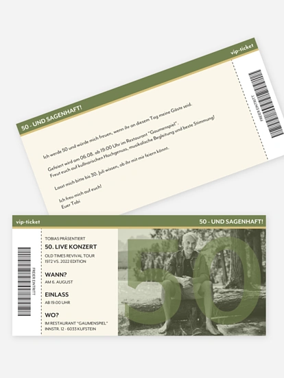 Konzert Ticket