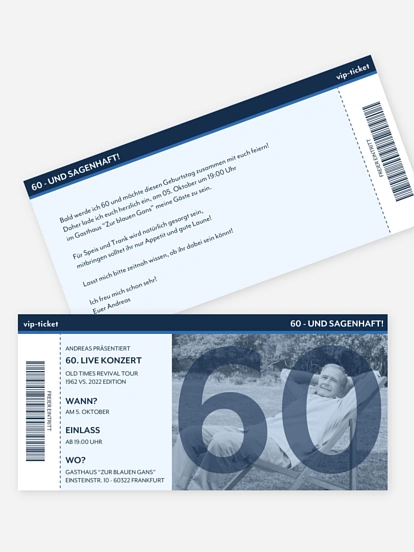 Konzert Ticket Konzert Ticket