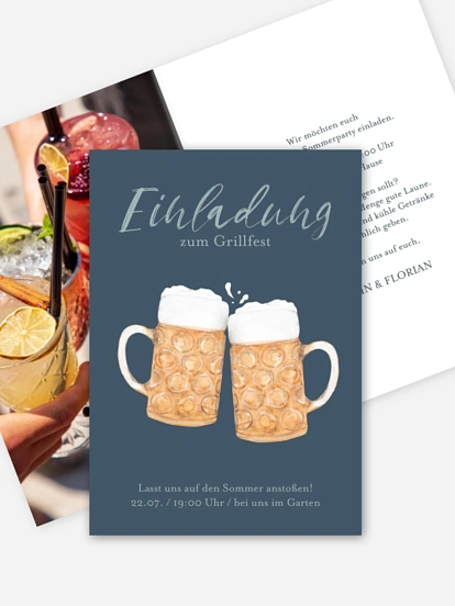 Partyeinladung Prost