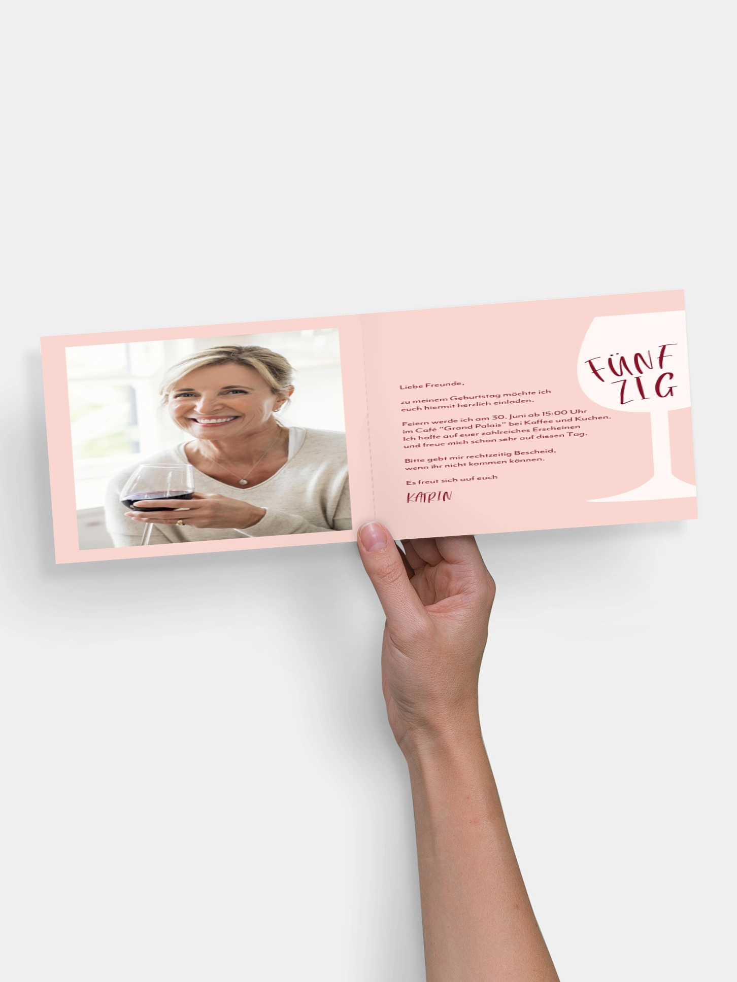 Einladung 50. Geburtstag Mit dem Alter