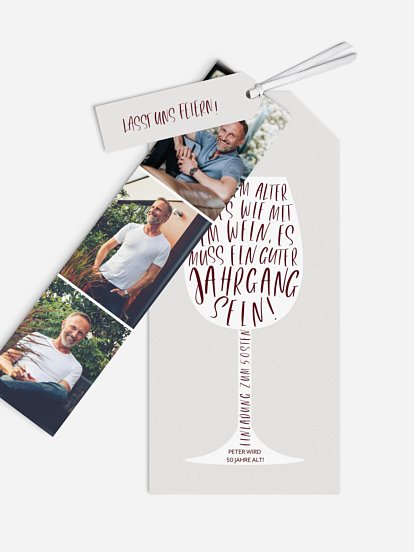 Einladung 50. Geburtstag Mit dem Alter