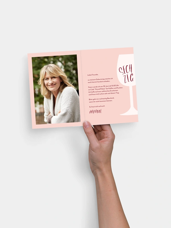 Einladung 60. Geburtstag Mit dem Alter