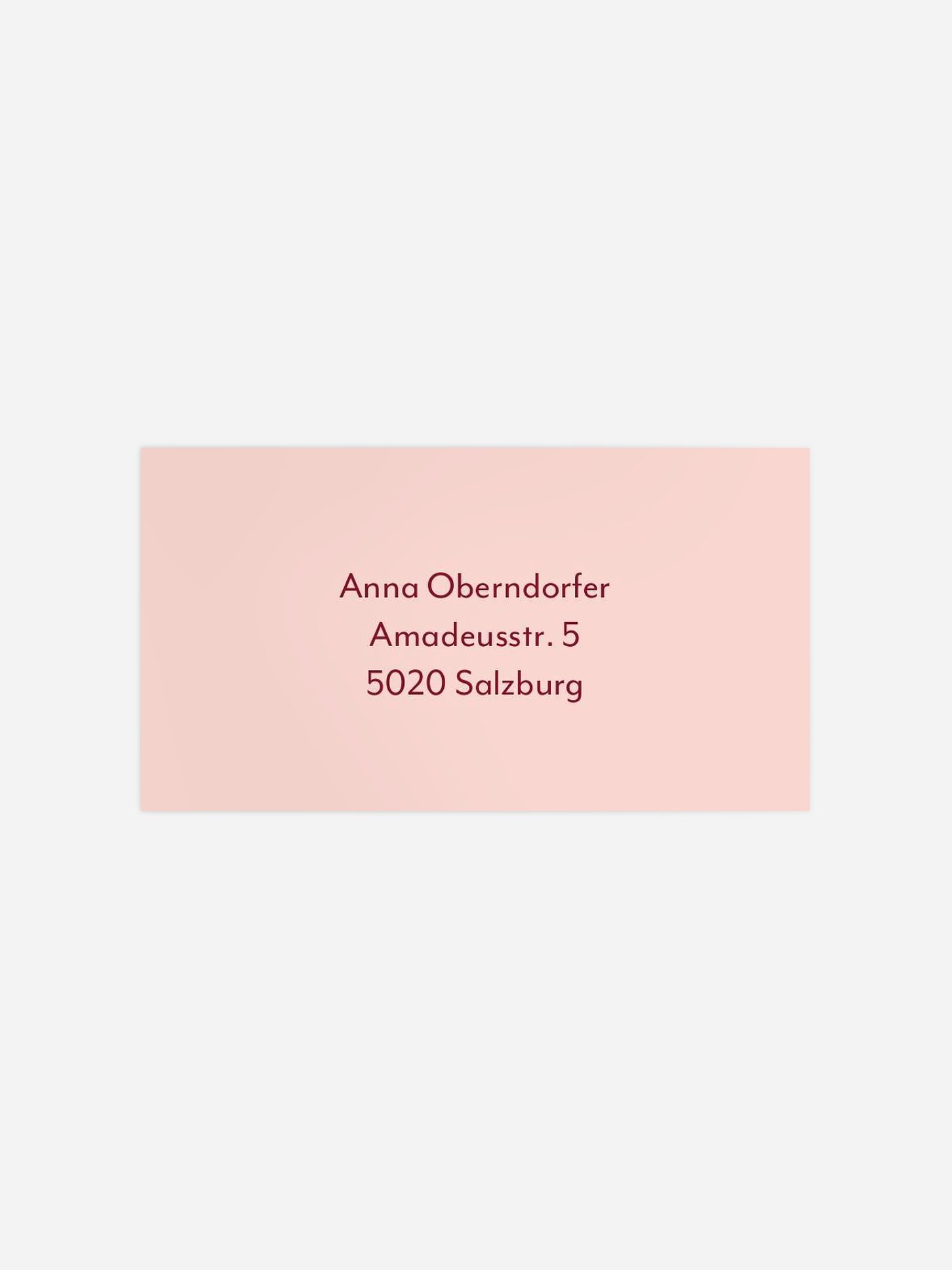 Empfängeraufkleber Geburtstag Mit dem Alter