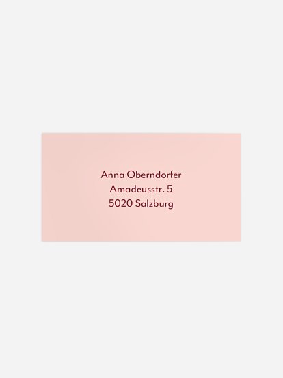 Empfängeraufkleber Geburtstag Mit dem Alter