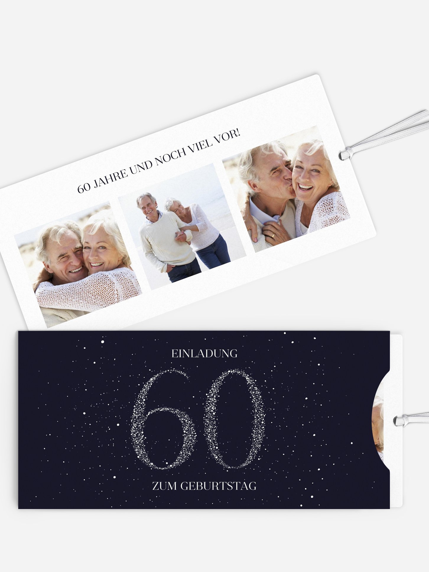 Einladung 60. Geburtstag Sparkling Birthday