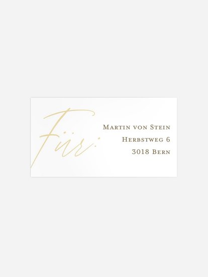 Empfängeraufkleber Geburtstag Cheers to me