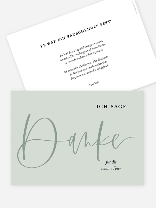 Mit Schwung