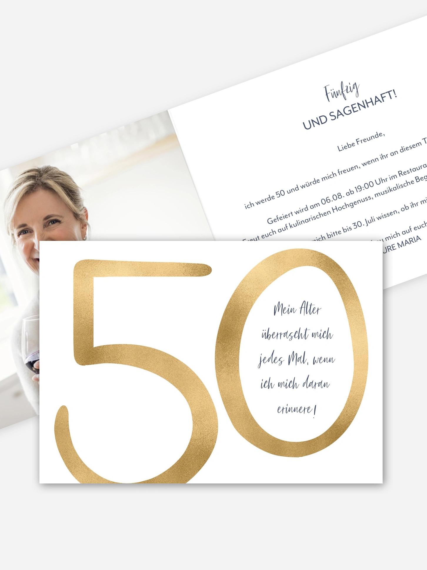 Einladung 50. Geburtstag Überraschung