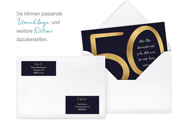Einladung 50. Geburtstag Überraschung