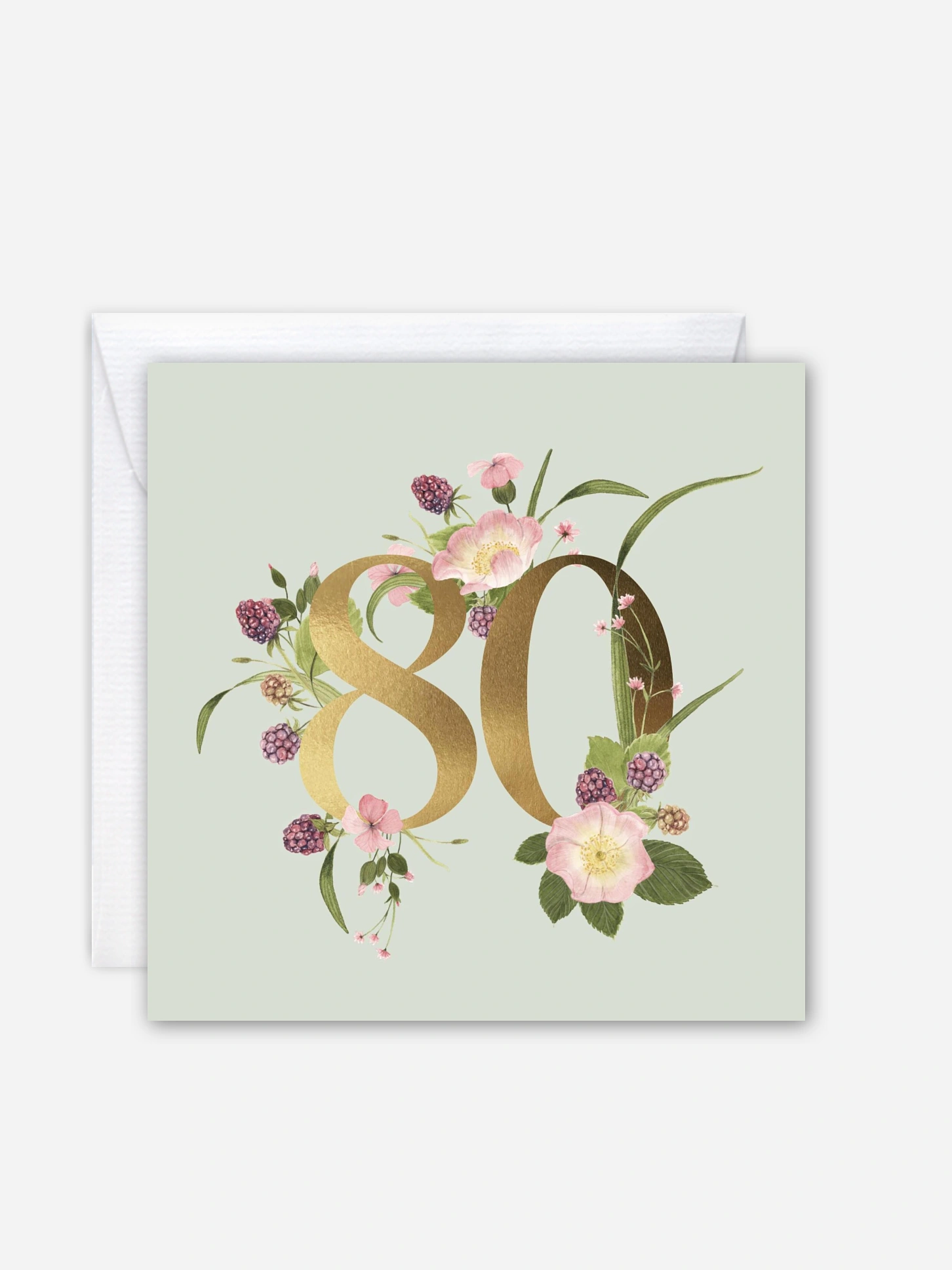 Einladung 80. Geburtstag Gartenparty